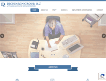 Tablet Screenshot of dickinsongrp.com